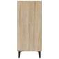 vidaXL Sideboard Sonoma-Eiche 90x34x80 cm Holzwerkstoff vidaXL Sideboard Sonoma-Eiche 90x34x80 cm Holzwerkstoff