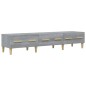 vidaXL TV-Schrank Grau Sonoma 150x34,5x30 cm Holzwerkstoff vidaXL TV-Schrank Grau Sonoma 150x34,5x30 cm Holzwerkstoff
