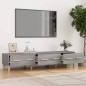 vidaXL TV-Schrank Grau Sonoma 150x34,5x30 cm Holzwerkstoff vidaXL TV-Schrank Grau Sonoma 150x34,5x30 cm Holzwerkstoff
