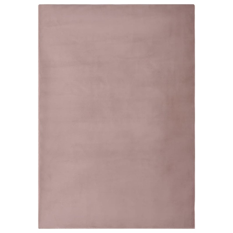 vidaXL Teppich Kunstkaninchenfell 180x270 cm Altrosa vidaXL Teppich Kunstkaninchenfell 180x270 cm Altrosa