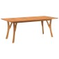 vidaXL Gartentisch 200x90x75 cm Massivholz Akazie vidaXL Gartentisch 200x90x75 cm Massivholz Akazie