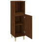 vidaXL Badschrank Braun Eichen-Optik 30x30x100 cm Holzwerkstoff vidaXL Badschrank Braun Eichen-Optik 30x30x100 cm Holzwerkstoff