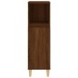 vidaXL Badschrank Braun Eichen-Optik 30x30x100 cm Holzwerkstoff vidaXL Badschrank Braun Eichen-Optik 30x30x100 cm Holzwerkstoff