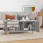 vidaXL Couchtisch Grau Sonoma 90x50x40 cm Holzwerkstoff vidaXL Couchtisch Grau Sonoma 90x50x40 cm Holzwerkstoff