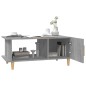 vidaXL Couchtisch Grau Sonoma 90x50x40 cm Holzwerkstoff vidaXL Couchtisch Grau Sonoma 90x50x40 cm Holzwerkstoff
