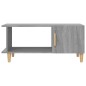 vidaXL Couchtisch Grau Sonoma 90x50x40 cm Holzwerkstoff vidaXL Couchtisch Grau Sonoma 90x50x40 cm Holzwerkstoff