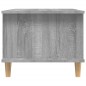 vidaXL Couchtisch Grau Sonoma 90x50x40 cm Holzwerkstoff vidaXL Couchtisch Grau Sonoma 90x50x40 cm Holzwerkstoff