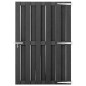 vidaXL Gartentor WPC 100 x 150 cm Grau vidaXL Gartentor WPC 100 x 150 cm Grau
