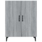 vidaXL Sideboard Grau Sonoma 70x34x90 cm Holzwerkstoff vidaXL Sideboard Grau Sonoma 70x34x90 cm Holzwerkstoff