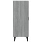 vidaXL Sideboard Grau Sonoma 70x34x90 cm Holzwerkstoff vidaXL Sideboard Grau Sonoma 70x34x90 cm Holzwerkstoff