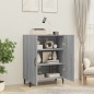 vidaXL Sideboard Grau Sonoma 70x34x90 cm Holzwerkstoff vidaXL Sideboard Grau Sonoma 70x34x90 cm Holzwerkstoff