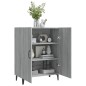 vidaXL Sideboard Grau Sonoma 70x34x90 cm Holzwerkstoff vidaXL Sideboard Grau Sonoma 70x34x90 cm Holzwerkstoff
