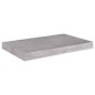 vidaXL Schweberegal Betongrau 50x23x3,8 cm MDF vidaXL Schweberegal Betongrau 50x23x3,8 cm MDF