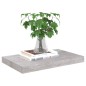 vidaXL Schweberegal Betongrau 50x23x3,8 cm MDF vidaXL Schweberegal Betongrau 50x23x3,8 cm MDF