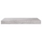 vidaXL Schweberegal Betongrau 50x23x3,8 cm MDF vidaXL Schweberegal Betongrau 50x23x3,8 cm MDF