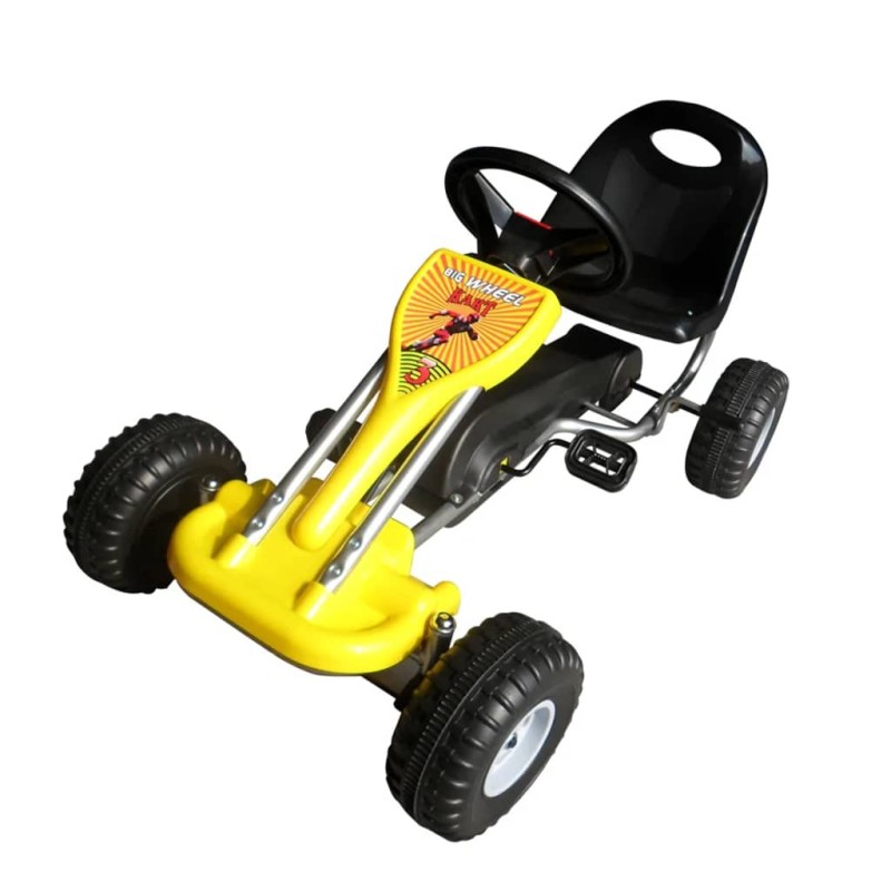 vidaXL Pedal-Gokart Gelb vidaXL Pedal-Gokart Gelb