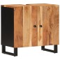 vidaXL Waschbeckenunterschrank Massivholz Akazie und Holzwerkstoff vidaXL Waschbeckenunterschrank Massivholz Akazie und Holzwerkstoff