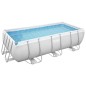 Bestway Power Steel Pool-Set Rechteckig 404x201x100 cm Bestway Power Steel Pool-Set Rechteckig 404x201x100 cm