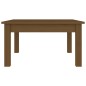 vidaXL Couchtisch Honigbraun 55x55x30 cm Massivholz Kiefer vidaXL Couchtisch Honigbraun 55x55x30 cm Massivholz Kiefer