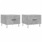 vidaXL Couchtische 2 Stk. Betongrau 50x50x40 cm Holzwerkstoff vidaXL Couchtische 2 Stk. Betongrau 50x50x40 cm Holzwerkstoff