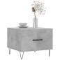 vidaXL Couchtische 2 Stk. Betongrau 50x50x40 cm Holzwerkstoff vidaXL Couchtische 2 Stk. Betongrau 50x50x40 cm Holzwerkstoff