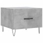 vidaXL Couchtische 2 Stk. Betongrau 50x50x40 cm Holzwerkstoff vidaXL Couchtische 2 Stk. Betongrau 50x50x40 cm Holzwerkstoff
