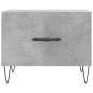 vidaXL Couchtische 2 Stk. Betongrau 50x50x40 cm Holzwerkstoff vidaXL Couchtische 2 Stk. Betongrau 50x50x40 cm Holzwerkstoff