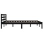 vidaXL Massivholzbett Kiefer 140x190 cm Schwarz vidaXL Massivholzbett Kiefer 140x190 cm Schwarz