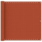 vidaXL Balkon-Sichtschutz Orange 90x600 cm HDPE vidaXL Balkon-Sichtschutz Orange 90x600 cm HDPE