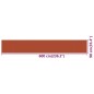 vidaXL Balkon-Sichtschutz Orange 90x600 cm HDPE vidaXL Balkon-Sichtschutz Orange 90x600 cm HDPE