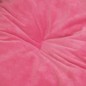 vidaXL Hundebett Schwarz-Pink 99x89x21 cm Plüsch und Kunstleder vidaXL Hundebett Schwarz-Pink 99x89x21 cm Plüsch und Kunstleder