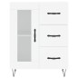 vidaXL Sideboard Weiß 69,5x34x90 cm Holzwerkstoff vidaXL Sideboard Weiß 69,5x34x90 cm Holzwerkstoff