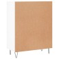 vidaXL Sideboard Weiß 69,5x34x90 cm Holzwerkstoff vidaXL Sideboard Weiß 69,5x34x90 cm Holzwerkstoff