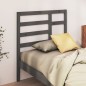 vidaXL Bett-Kopfteil Grau 96x4x104 cm Massivholz Kiefer vidaXL Bett-Kopfteil Grau 96x4x104 cm Massivholz Kiefer