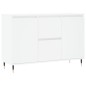 vidaXL Sideboard Weiß 104x35x70 cm Holzwerkstoff vidaXL Sideboard Weiß 104x35x70 cm Holzwerkstoff
