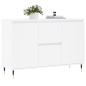 vidaXL Sideboard Weiß 104x35x70 cm Holzwerkstoff vidaXL Sideboard Weiß 104x35x70 cm Holzwerkstoff