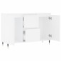 vidaXL Sideboard Weiß 104x35x70 cm Holzwerkstoff vidaXL Sideboard Weiß 104x35x70 cm Holzwerkstoff