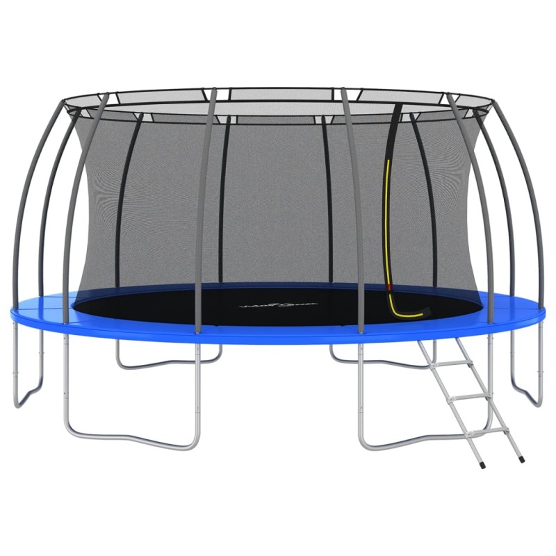 vidaXL Trampolin-Set Rund 488x90 cm 150 kg vidaXL Trampolin-Set Rund 488x90 cm 150 kg