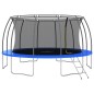 vidaXL Trampolin-Set Rund 488x90 cm 150 kg vidaXL Trampolin-Set Rund 488x90 cm 150 kg