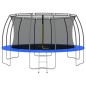 vidaXL Trampolin-Set Rund 488x90 cm 150 kg vidaXL Trampolin-Set Rund 488x90 cm 150 kg
