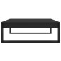vidaXL Couchtisch Schwarz 100x100x35 cm Holzwerkstoff vidaXL Couchtisch Schwarz 100x100x35 cm Holzwerkstoff