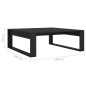 vidaXL Couchtisch Schwarz 100x100x35 cm Holzwerkstoff vidaXL Couchtisch Schwarz 100x100x35 cm Holzwerkstoff