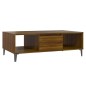 vidaXL Couchtisch Braun Eichen-Optik 103,5x60x35 cm Holzwerkstoff vidaXL Couchtisch Braun Eichen-Optik 103,5x60x35 cm Holzwerkstoff