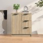 vidaXL Sideboard Sonoma-Eiche 60x30x70 cm Holzwerkstoff vidaXL Sideboard Sonoma-Eiche 60x30x70 cm Holzwerkstoff