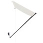 vidaXL Einziehbare Markise mit LED 150×150 cm Creme vidaXL Einziehbare Markise mit LED 150×150 cm Creme