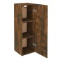 vidaXL TV-Schrank Räuchereiche 30,5x30x90 cm Holzwerkstoff vidaXL TV-Schrank Räuchereiche 30,5x30x90 cm Holzwerkstoff