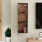 vidaXL TV-Schrank Räuchereiche 30,5x30x90 cm Holzwerkstoff vidaXL TV-Schrank Räuchereiche 30,5x30x90 cm Holzwerkstoff