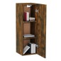 vidaXL TV-Schrank Räuchereiche 30,5x30x90 cm Holzwerkstoff vidaXL TV-Schrank Räuchereiche 30,5x30x90 cm Holzwerkstoff
