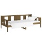 vidaXL Tagesbett Honigbraun Massivholz Kiefer 90x200 cm vidaXL Tagesbett Honigbraun Massivholz Kiefer 90x200 cm