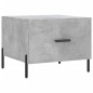 vidaXL Couchtische 2 Stk. Betongrau 50x50x40 cm Holzwerkstoff vidaXL Couchtische 2 Stk. Betongrau 50x50x40 cm Holzwerkstoff